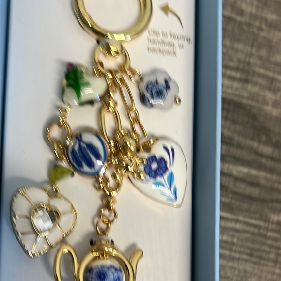 Piper K Teapot Vintage Style Bag Charm 🫖💙 - Picture 7 of 10